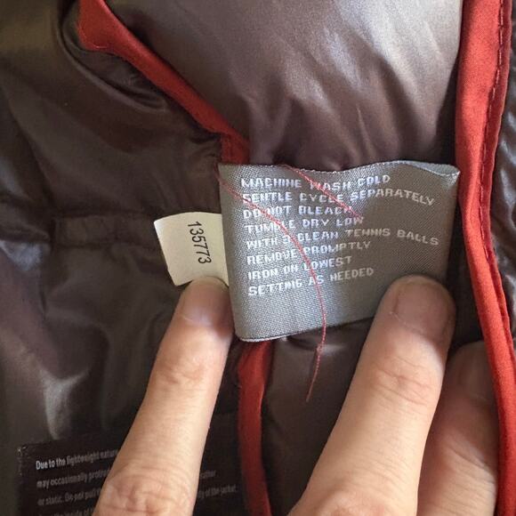 Michael Kors Men’s Rust Orange Puffer Jacket M - Picture 11 of 12